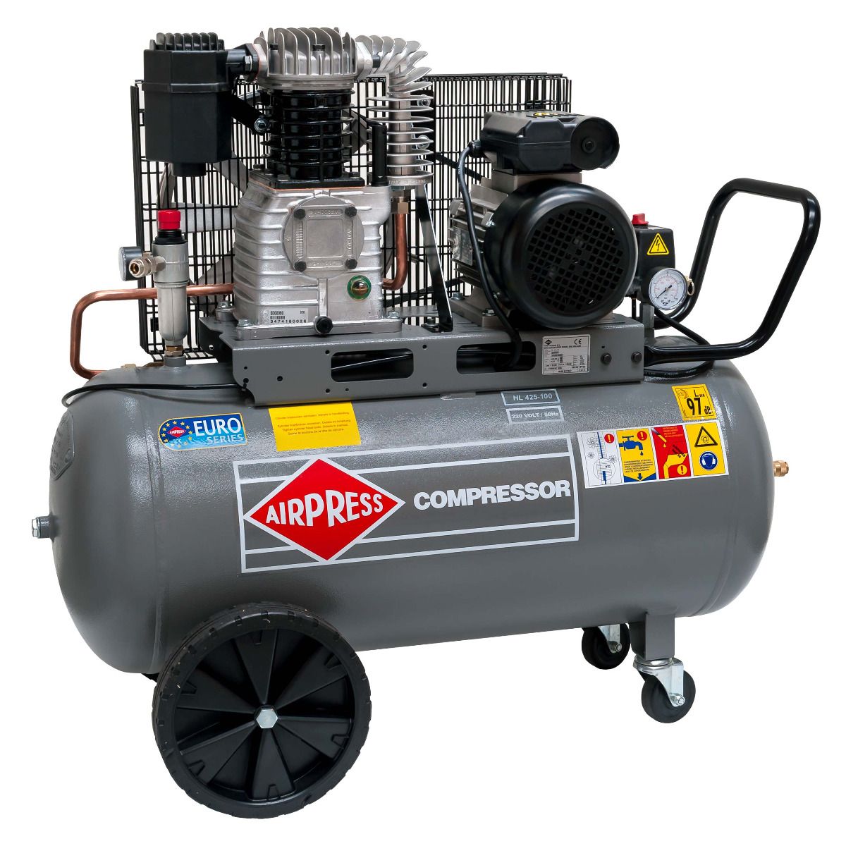 KOMPRESOR SPRĘŻARKA HL 425-100 400L/MIN AIRPRESS