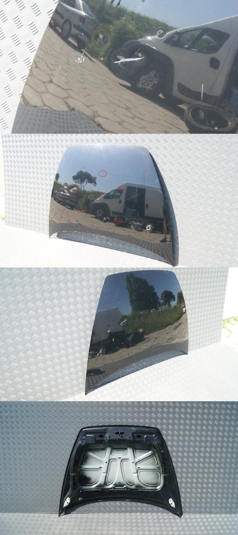 VOLVO S40 V50 C30 bonnet cover front front