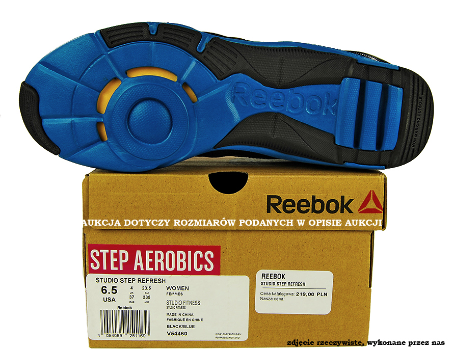 Buty REEBOK STUDIO STEP REFRESH roz. 38,5 -Fitness Rozmiar 38,5