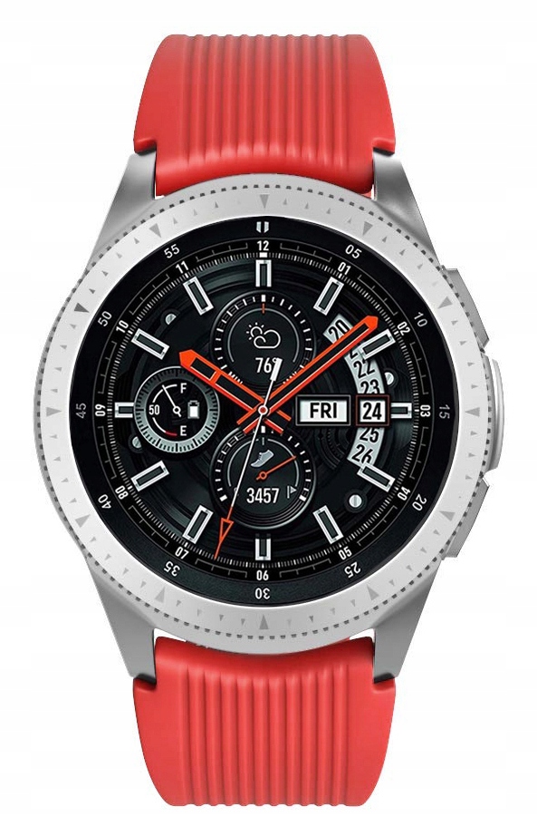 Червоний ремінець для Samsung GALAXY WATCH 46 мм виробник іншої