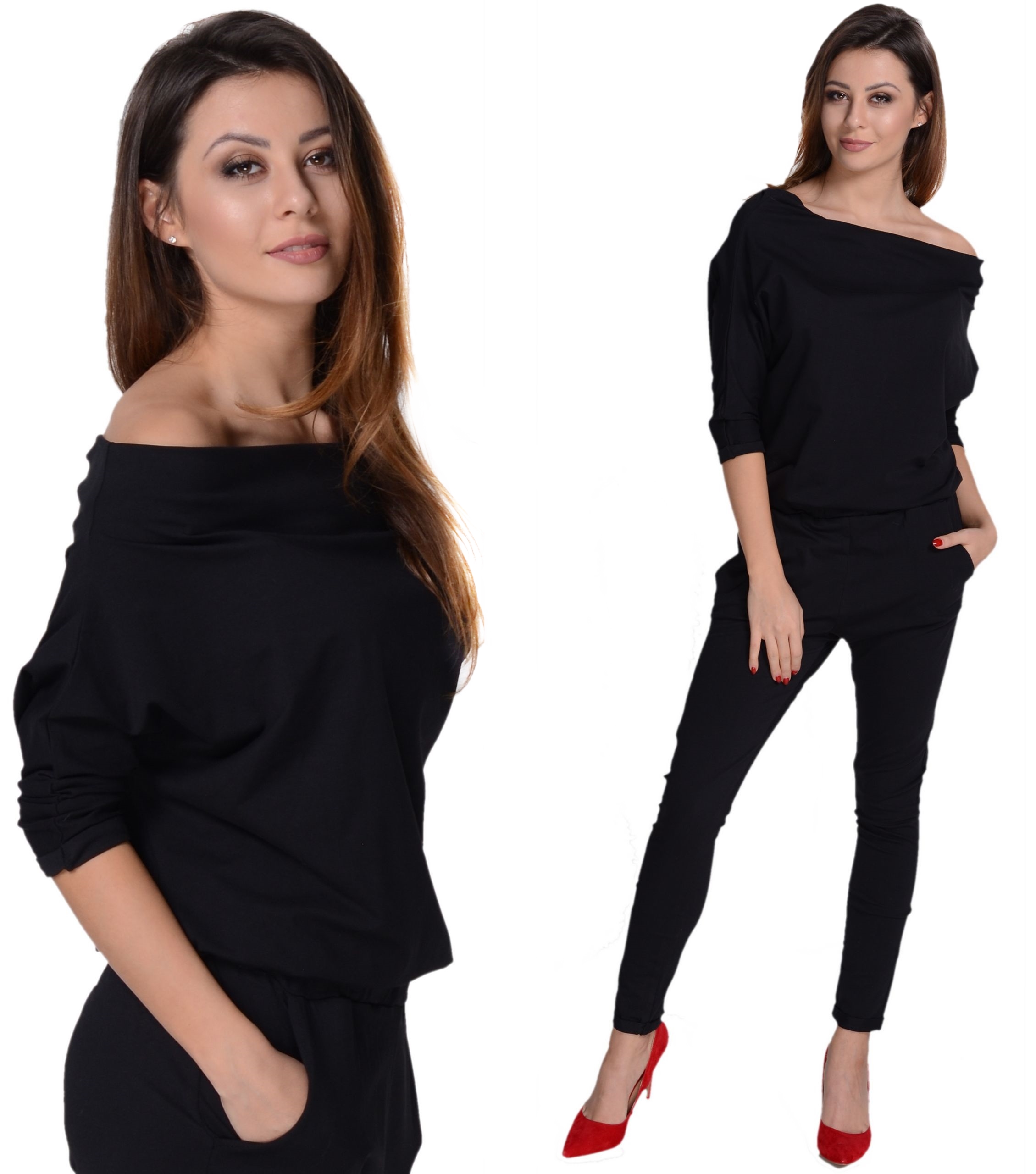 

Wyszczuplający Kobiecy Kombinezon Plus Size 3XL