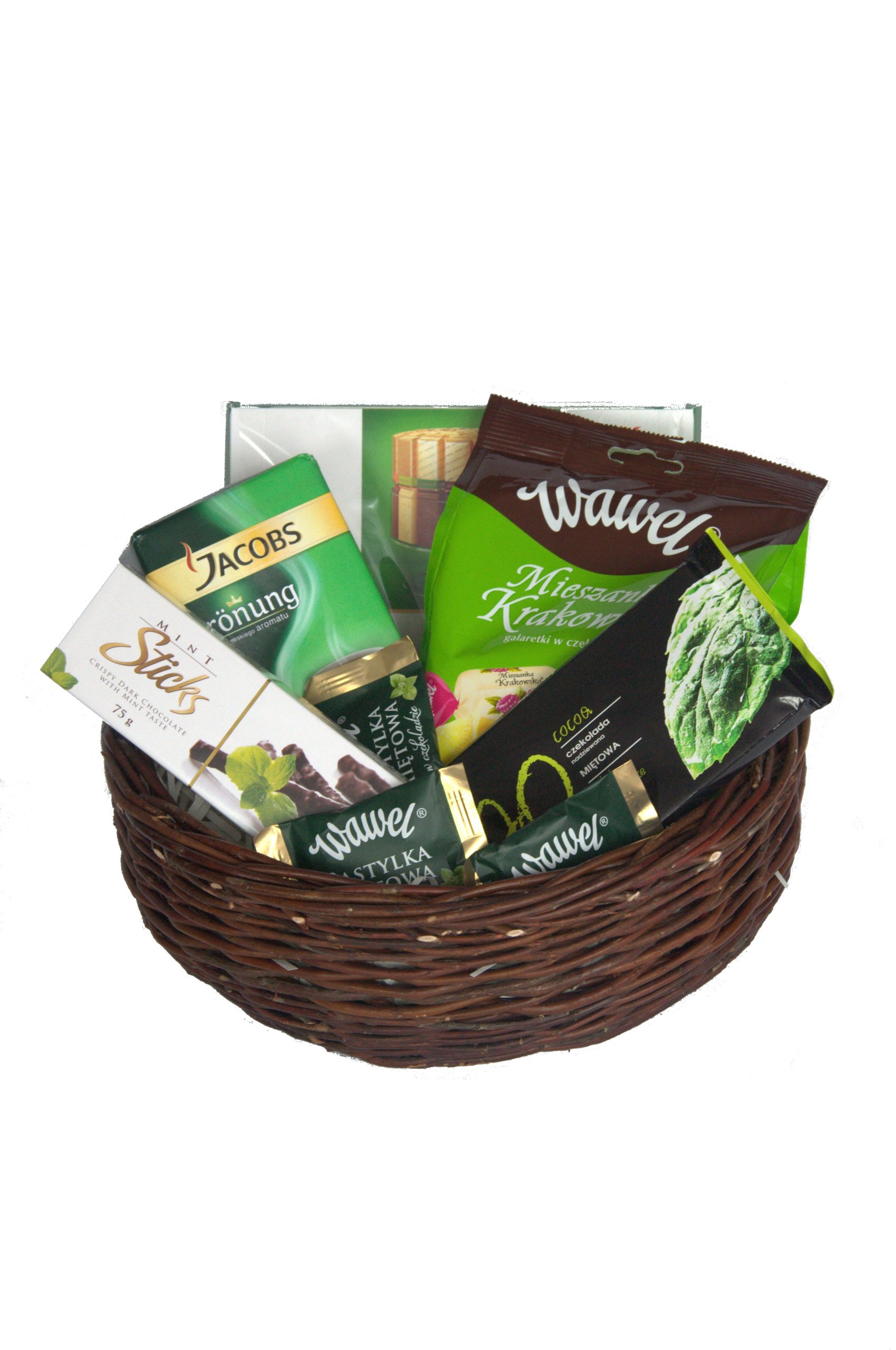 Kosz podarunkowy Kosz Upominkowy Kosz słodyczy