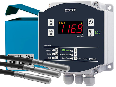 Programovatelný Teplotní Senzor, 3KANÁLOVÝ Hermetický Teploměr