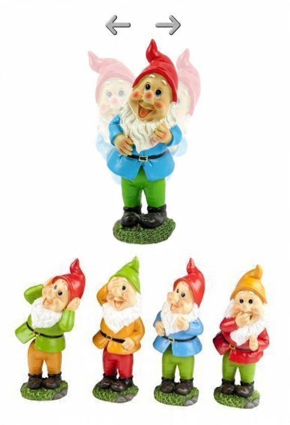 

Krasnal poruszający się na wietrze 23 cm