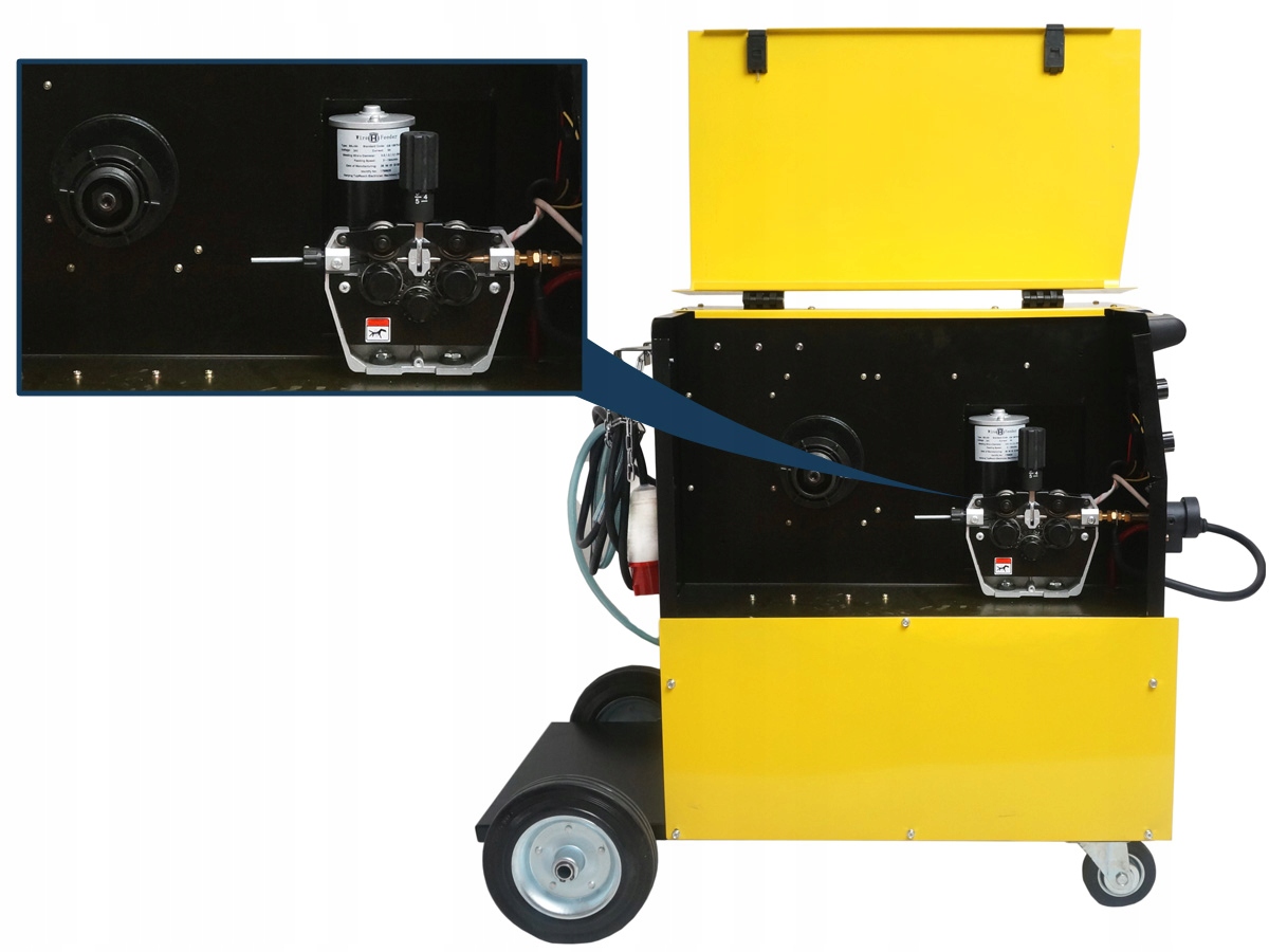 Migomat Magnum MIG 400V 2w1 MMA IGBT zestaw MAG EAN (GTIN) 5901076100128