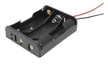 

Koszyk na 3 baterie R6 Aa paluszek 1,5V płaski0069