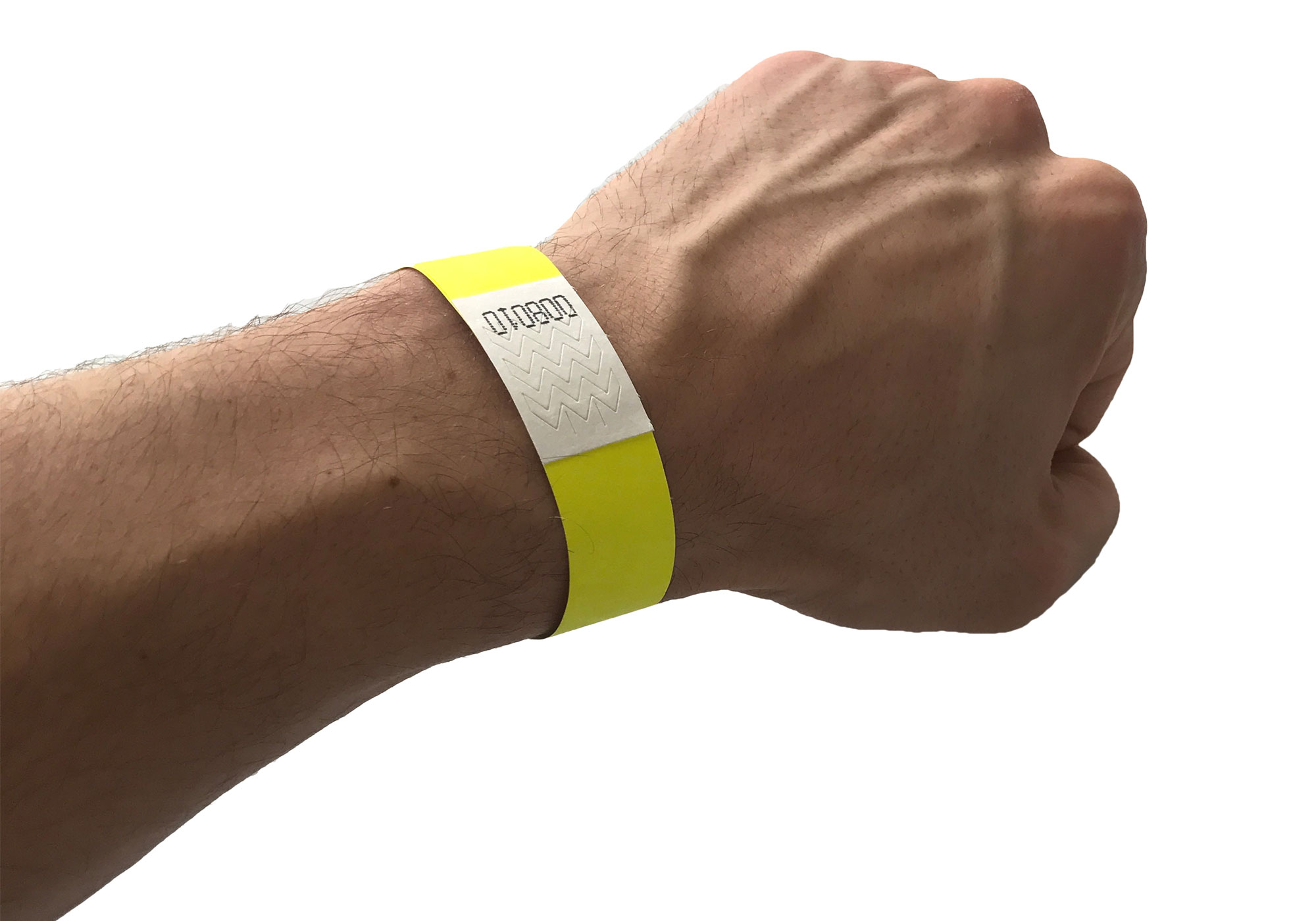 OPASKI NA RĘKĘ DYSKOTEKA TYVEK 19mm - 100 szt. Producent inny