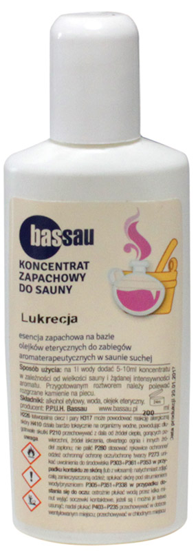 

Koncentrat Zapachowy Do Sauny Lukrecja 200 ml