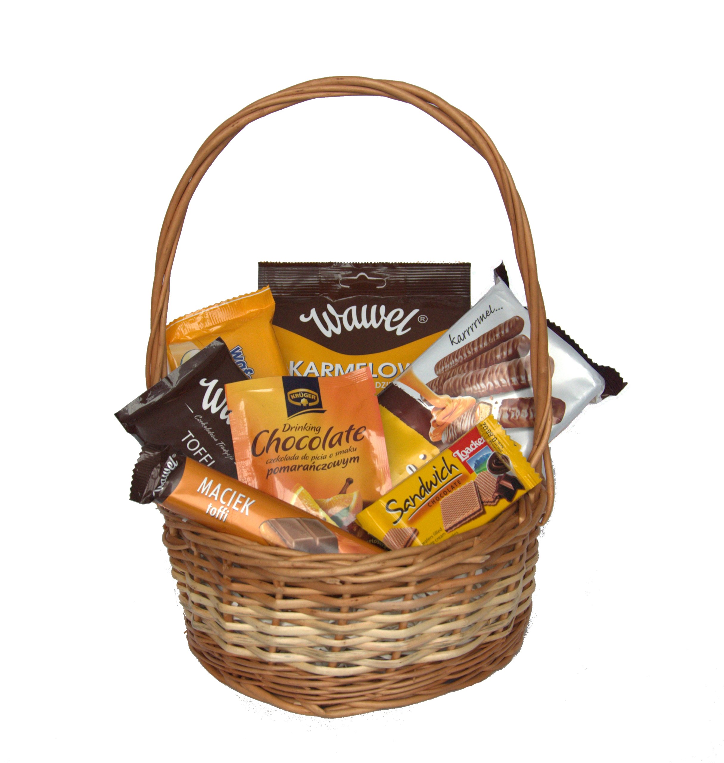 Kosz podarunkowy Kosz Upominkowy Kosz słodyczy