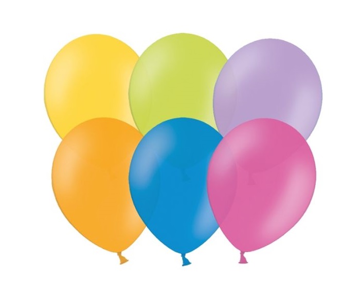 

Balony Kolorowe pastelowe mocne 27cm 100szt