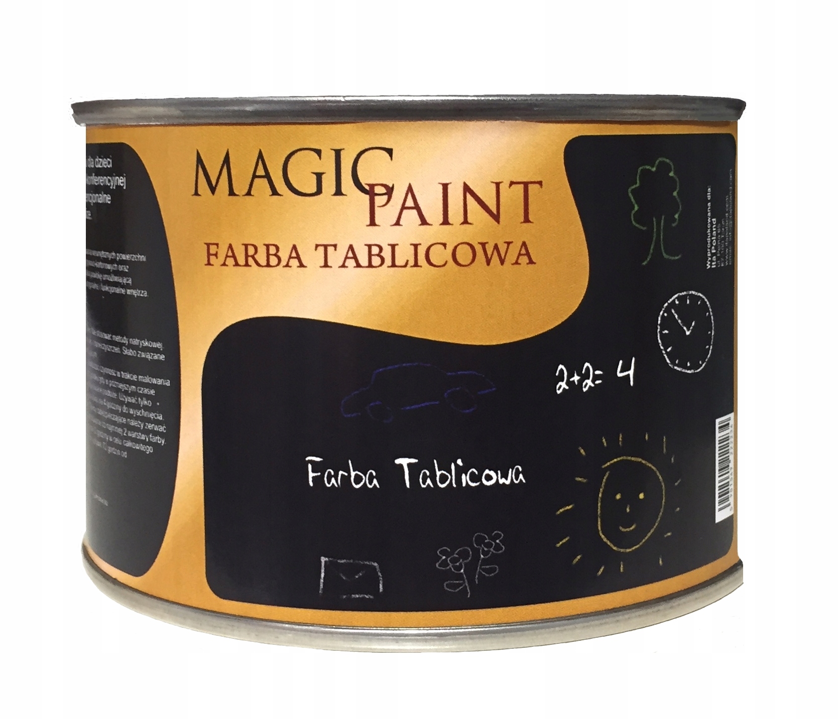 

Farba tablicowa Czarna 0,3 L Mieszadełko