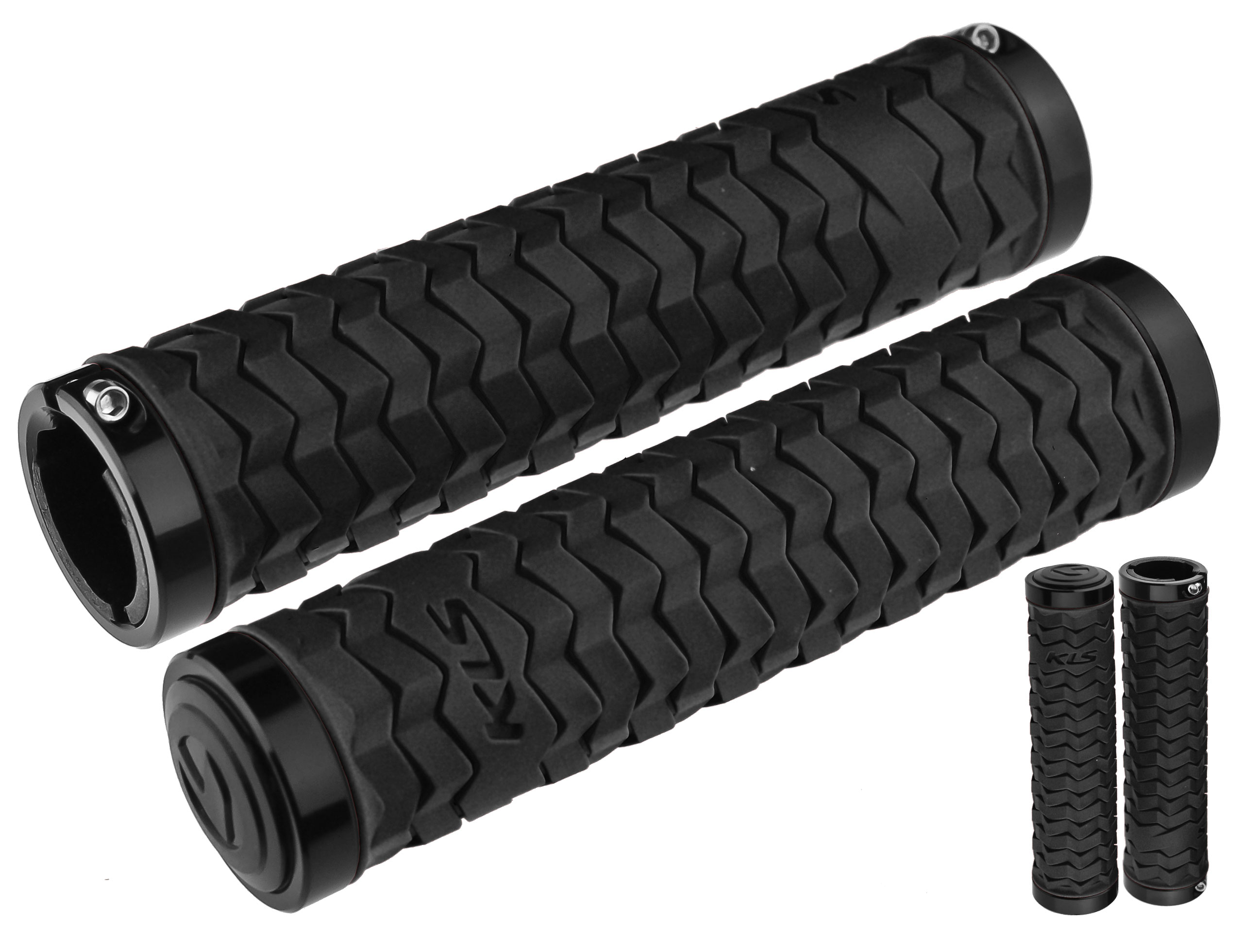

Chwyty Kellys Poison Black Przykręcane 135 MM