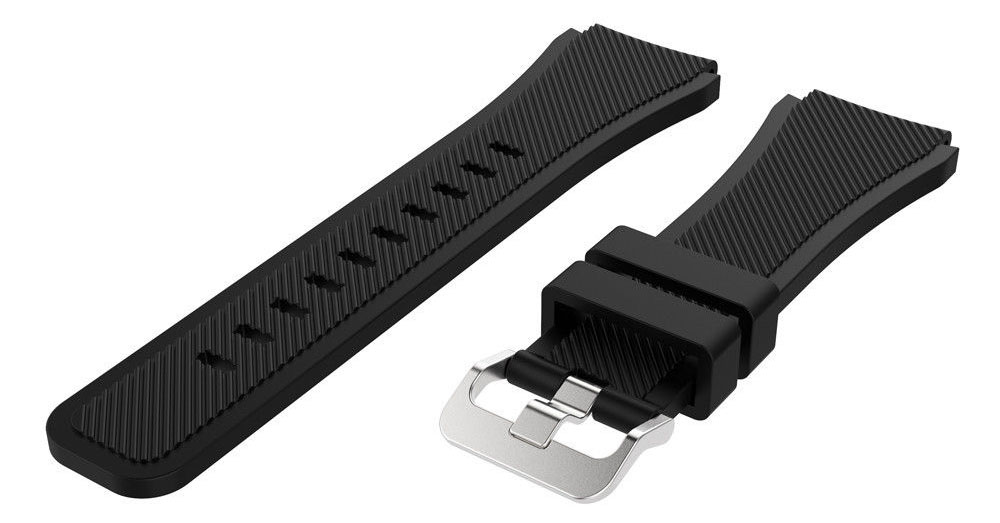 CZARNY Silikonowy Pasek SAMSUNG GALAXY WATCH 46mm Stan opakowania oryginalne