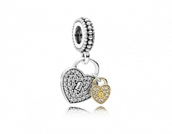 

Bead Charms Kłódka x 2 Srebro 925 Na Prezent -50%