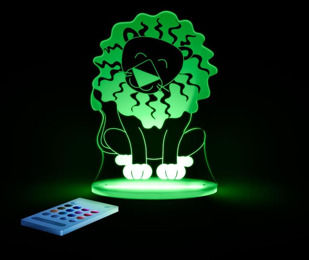 LAMPKA NOCNA - CZUWAJĄCA LED Aloka *LEW* Płeć Chłopcy Dziewczynki