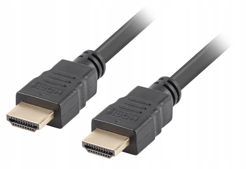 

Kabel przewód Hdmi M/M V1.4 Czarny Lanberg 1,8m