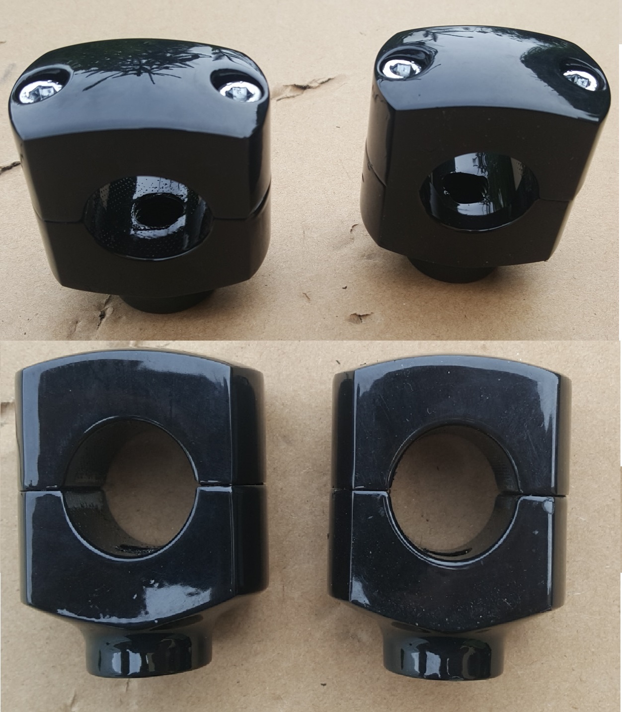 HARLEY РУЛЬОВІ СТІЙКИ ПРЯЖКА RISERS РУЧКА