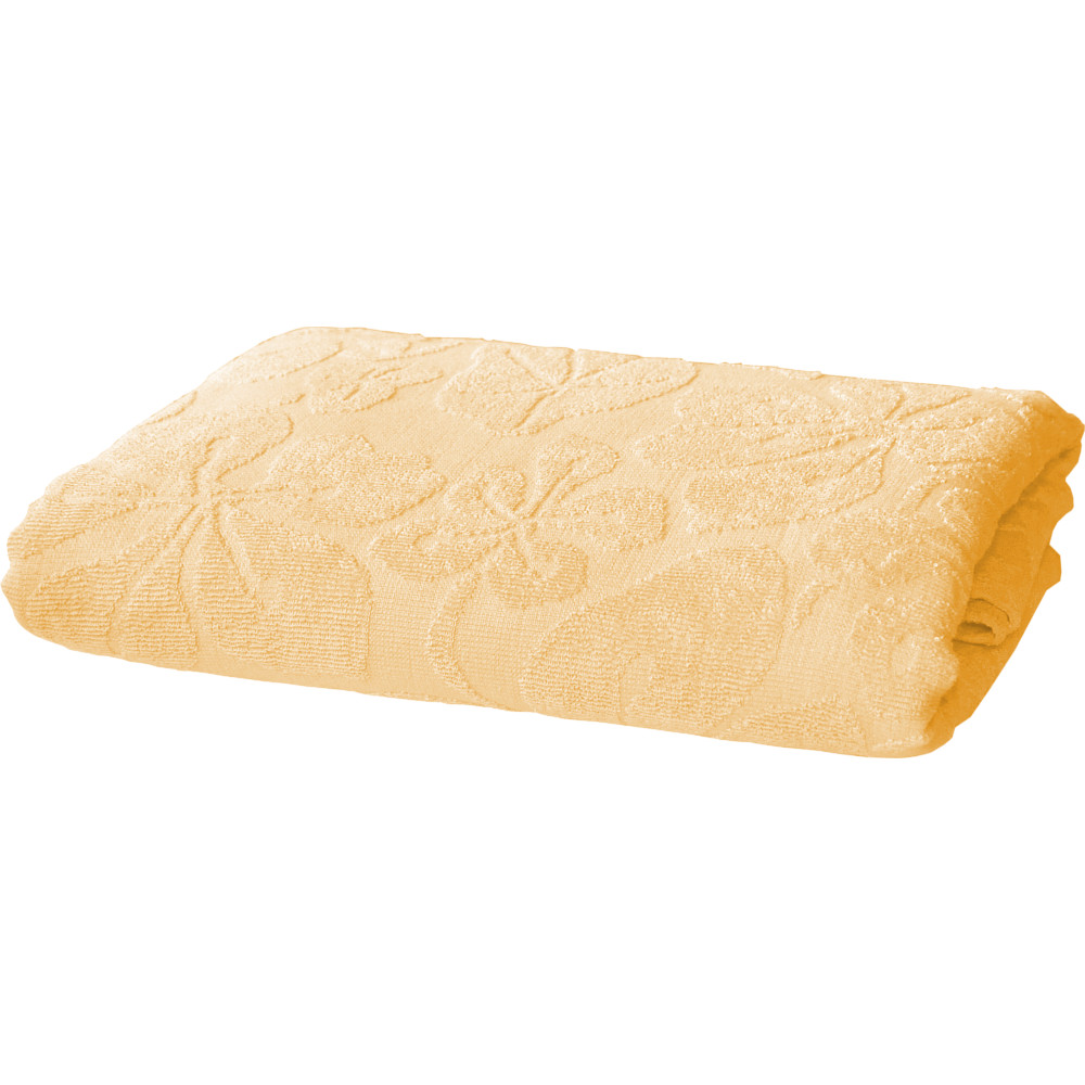 Plážové osušky - Plážový uterák 150x200 Terry béžový list