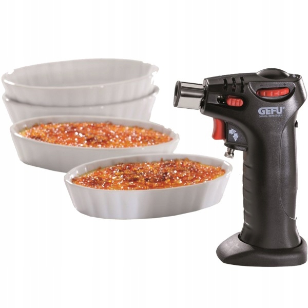 Hořák Gefu Carmello 20ML horkovzdušná pistole a 4 kokilky