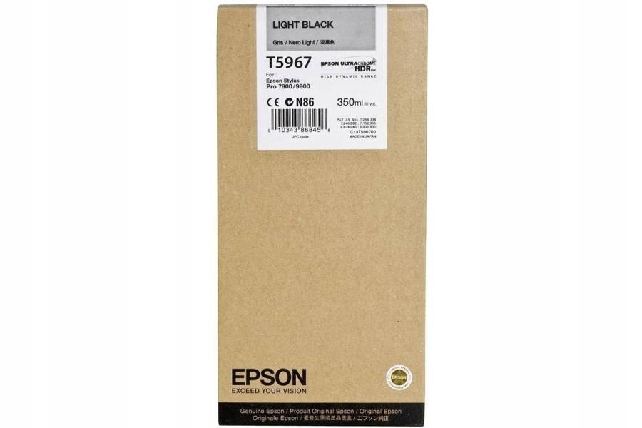 Atrament Epson T5967 C13T596700 čierny (black)