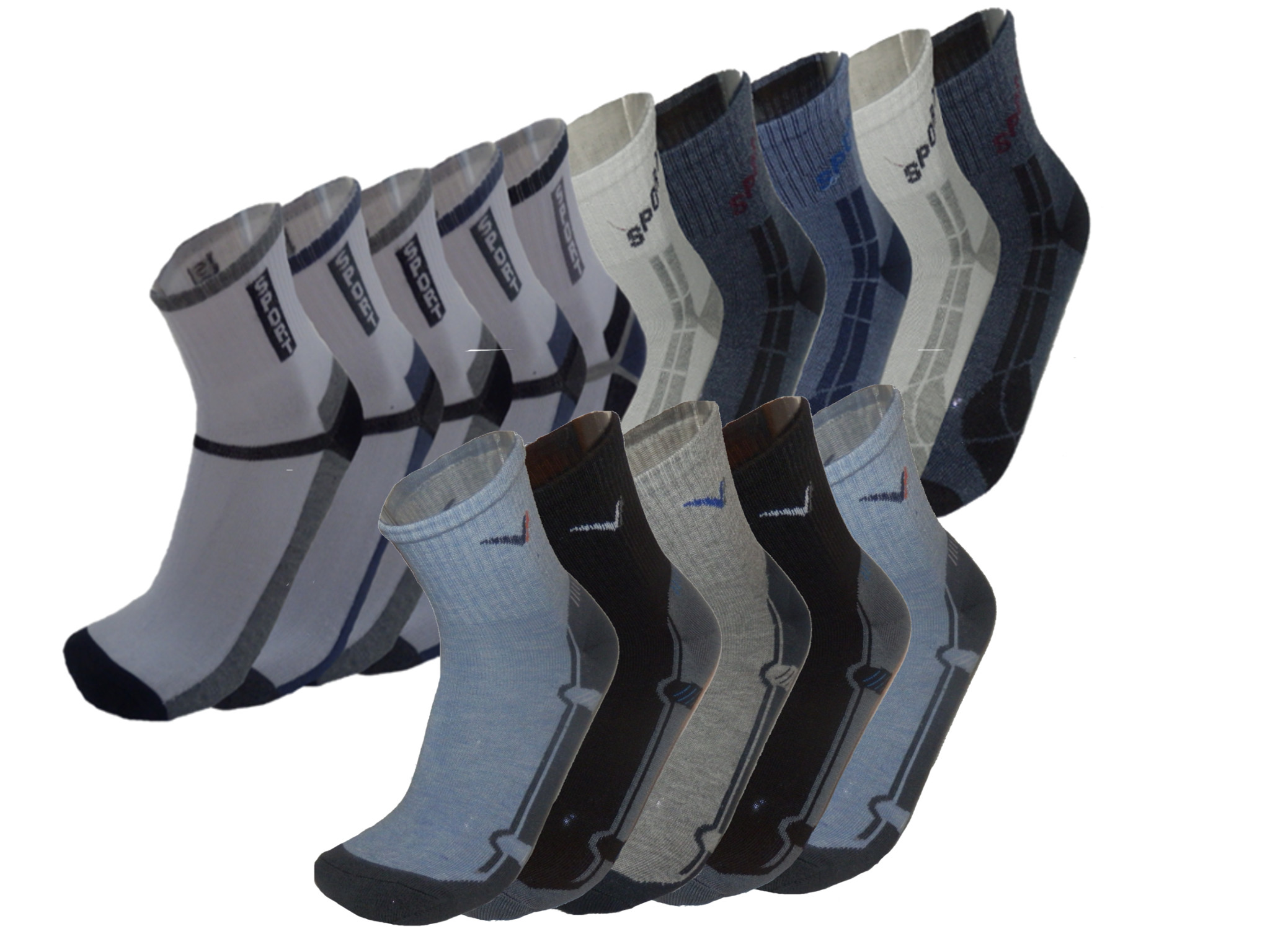 

Skarpety bawełniane skarpetki 39-42 pakiet 15