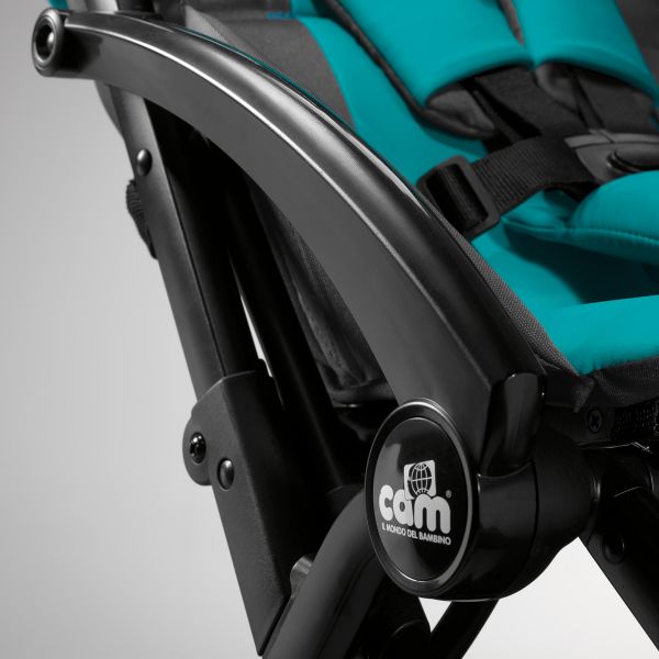 CAM CUBO nowoczesny lekki wygodny wózek spacerowy Elementy zestawu Spacerówka