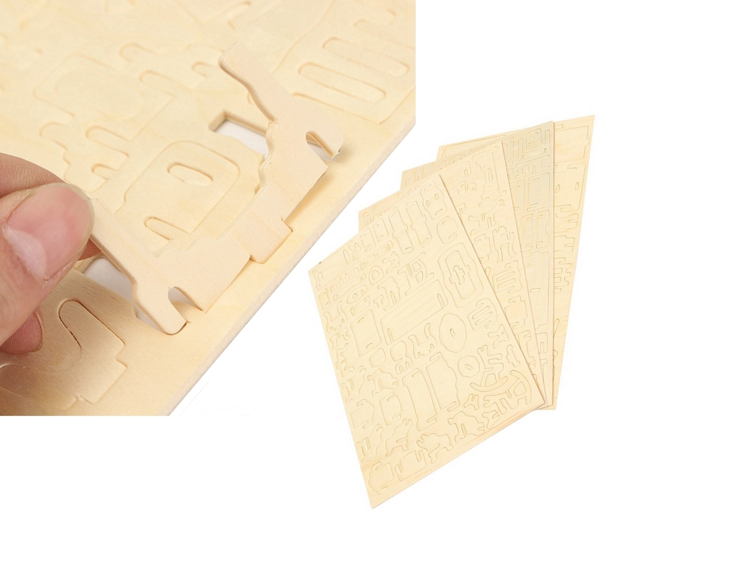 PUZZLE DREWNIANE 3D PRZESTRZENNE KOŃ RUMAK DUŻY Kod producenta E023