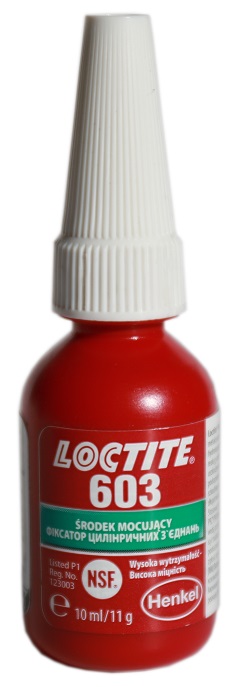 

Loctite 603 Klej anaerobowy do łożysk tulei 10ml