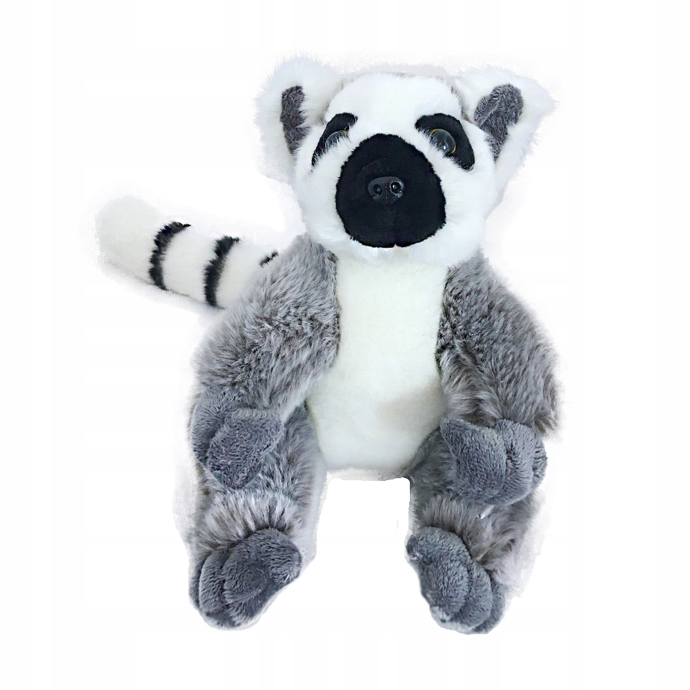 

pluszowy Lemur Maskotka Przytulanka małpka kita