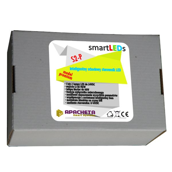 S2P Sterownik schodowy LED Inteligentny automat Marka Smartleds