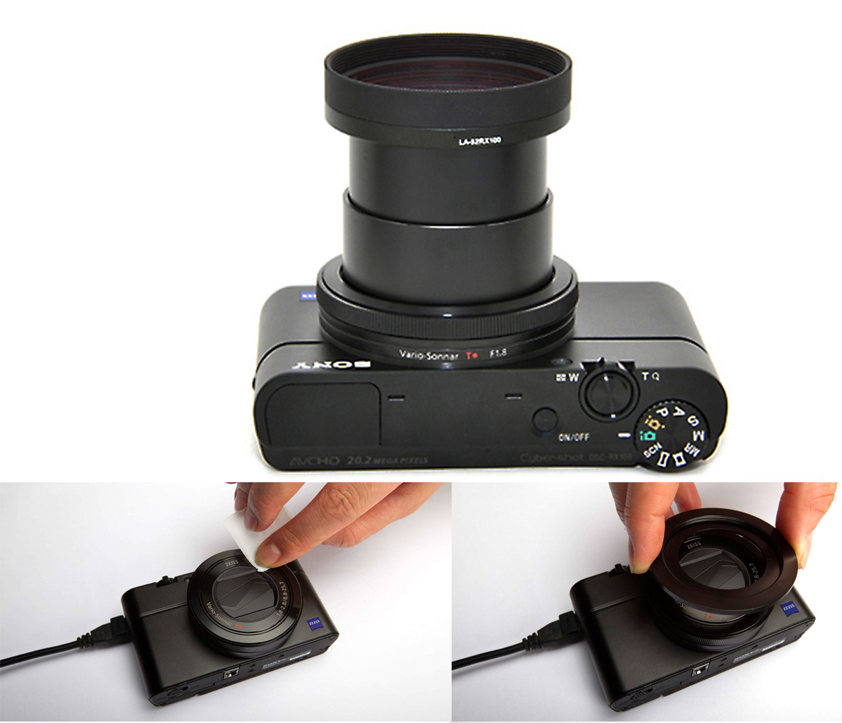 ADAPTER FILTRA 52 mm do SONY Cyber-Shot DSC RX100 Kod producenta ADAPrx100