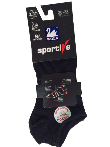 

Wola Stopki skarpetki Sportive z jonami Ag+ 39-41