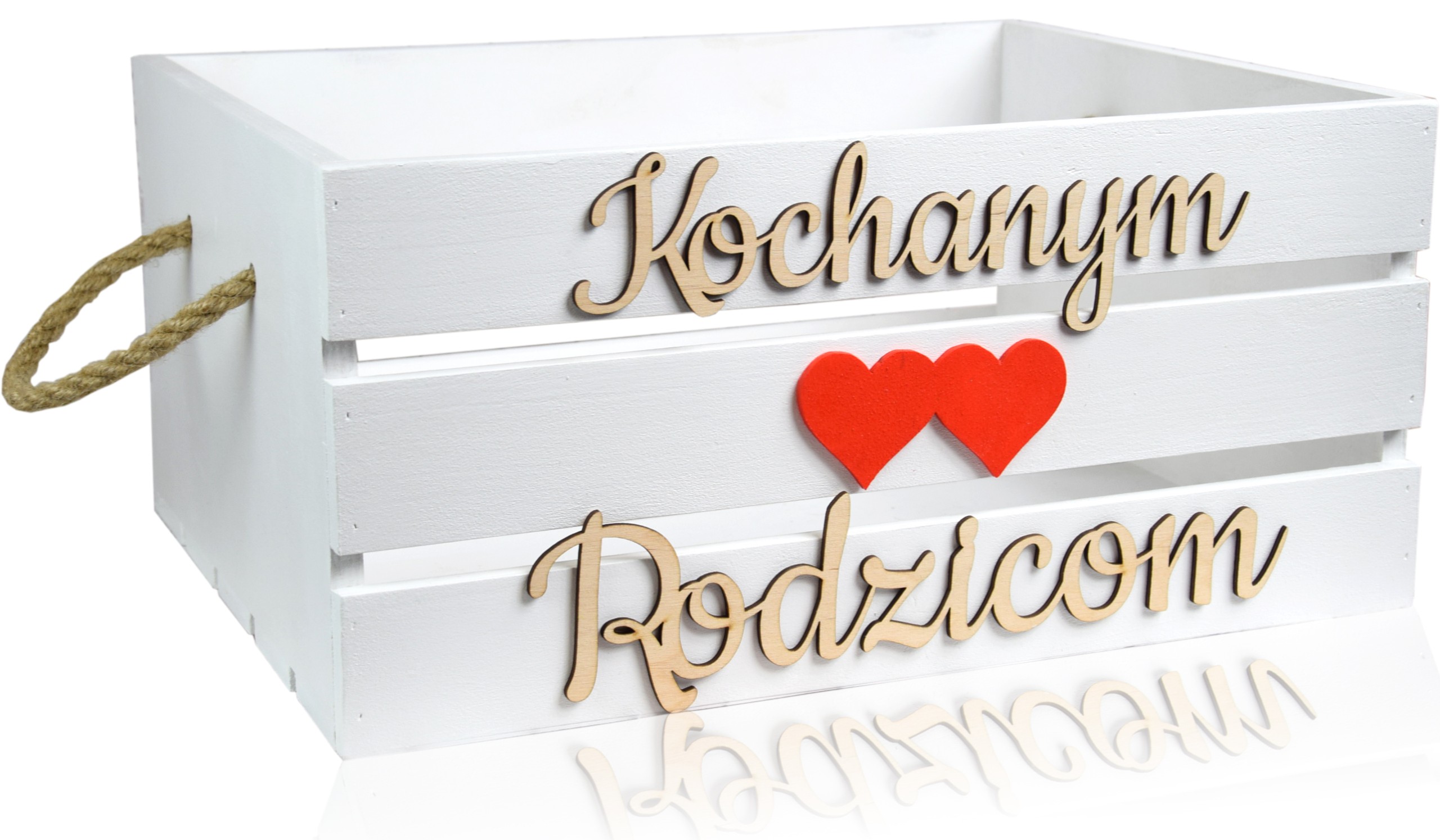 

Skrzynka Kuferek Podziękowanie Dla Rodziców Ślub