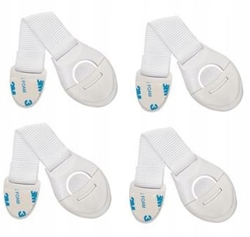 ZABEZPIECZENIE BLOKADA KLIPS TAŚMA MEBLE DRZWI