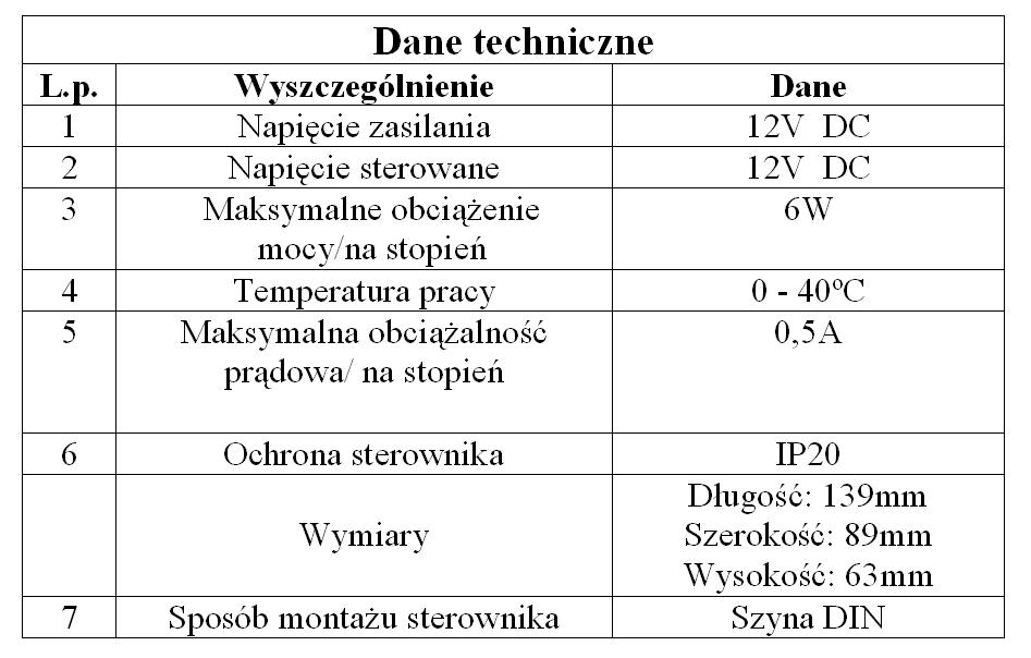 Schodowy sterownik oświetlenia Marka inna