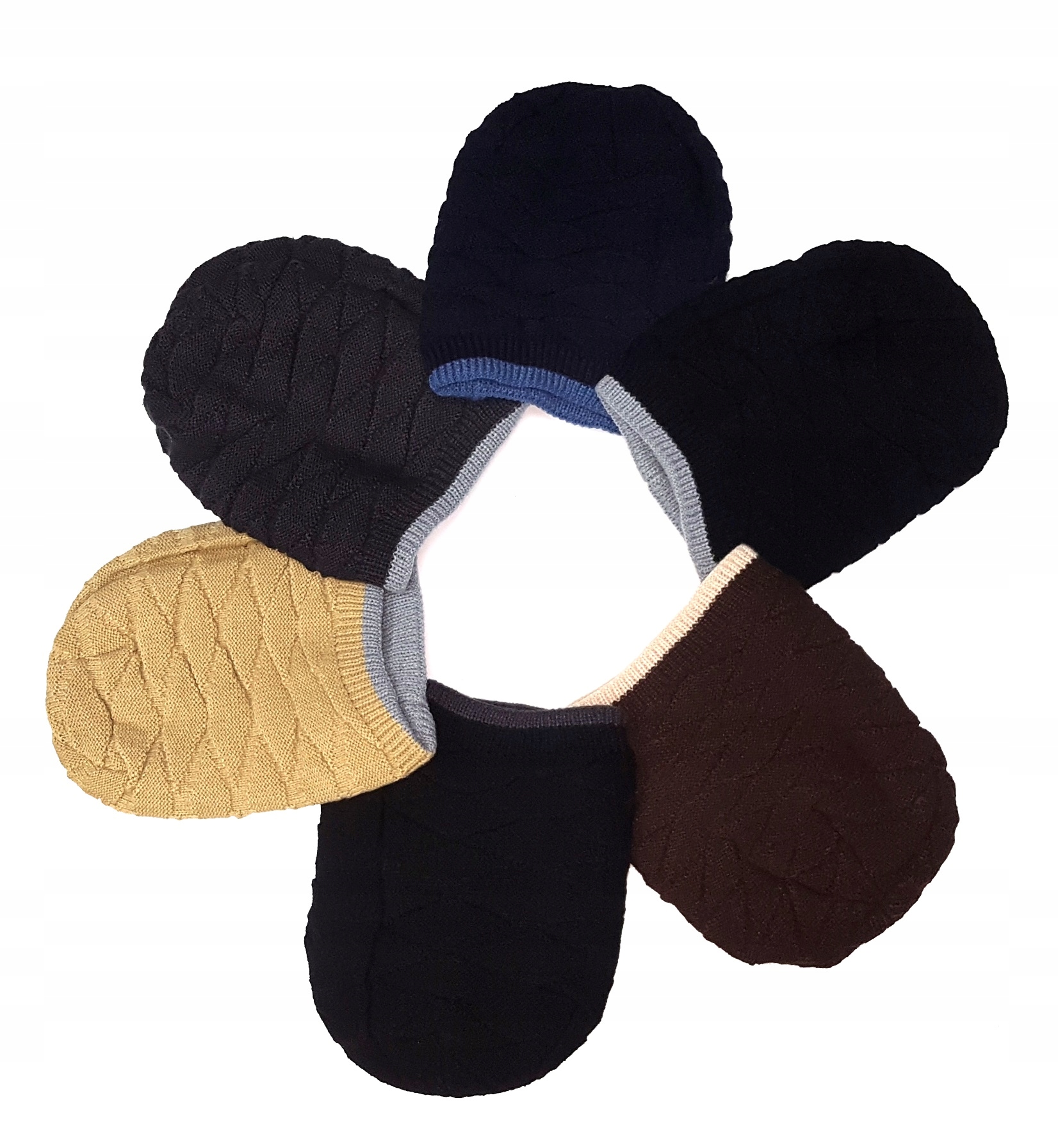 CZAPKA JESIENNO-ZIMOWA SMERFETKA BEANIE KOLORY Marka inna