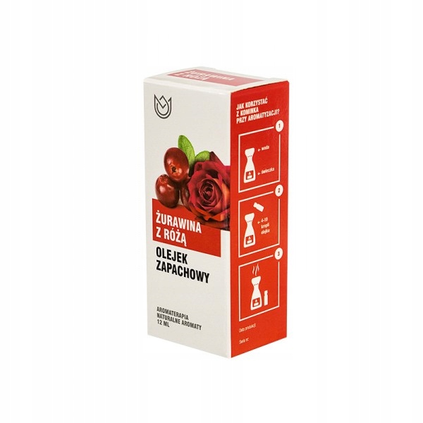 

Olejek zapachowy Żurawina z różą 12 ML