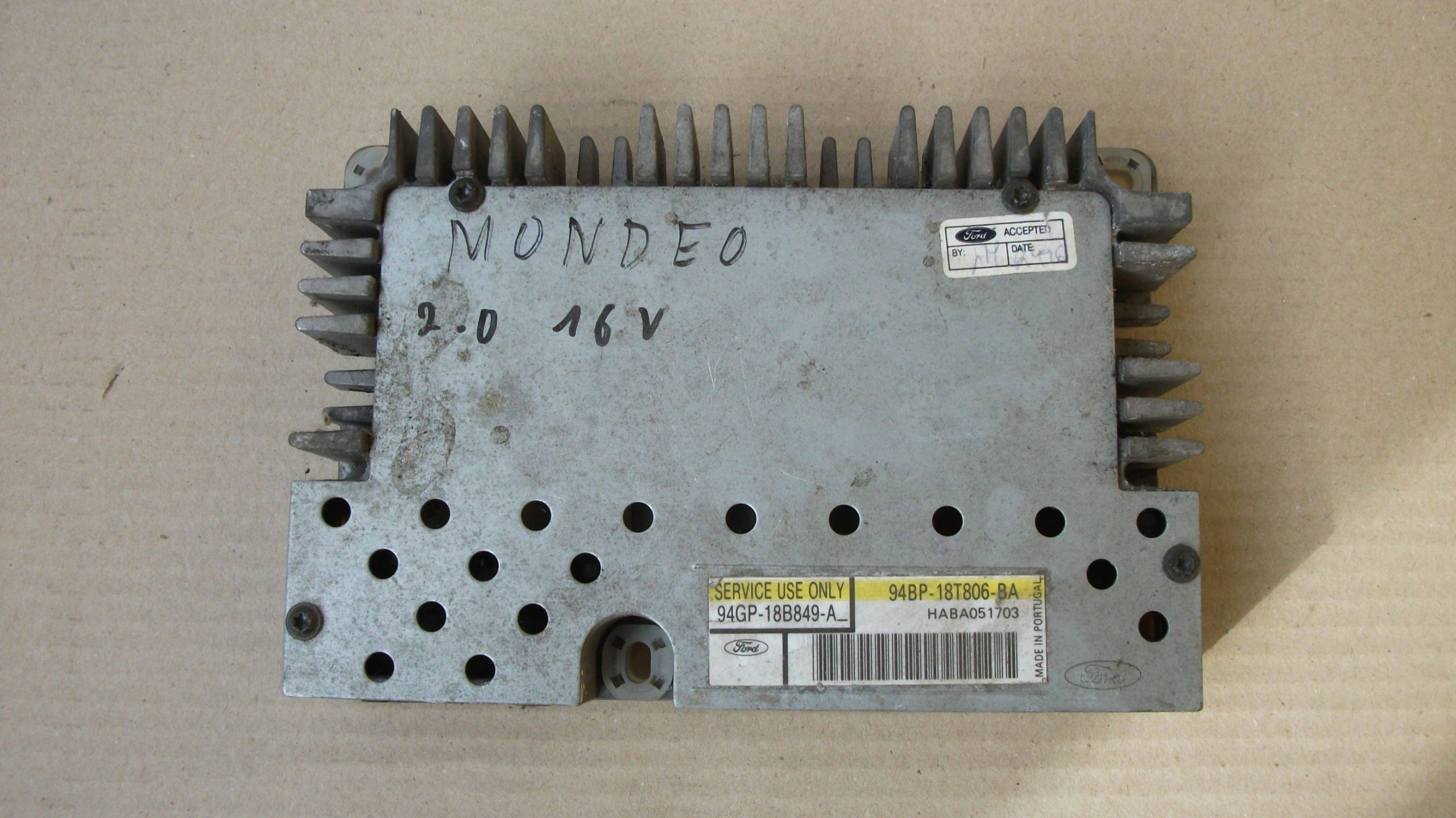 Sterownik wzmacniacz Ford Mondeo Mk1 94BP18T806BA