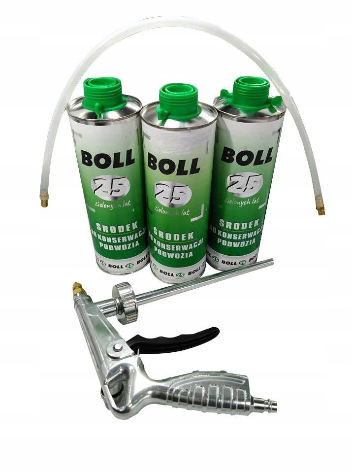 BOLL SRODEK DO KONSERWACJI PODWOZIA 3X1L PISTOLET