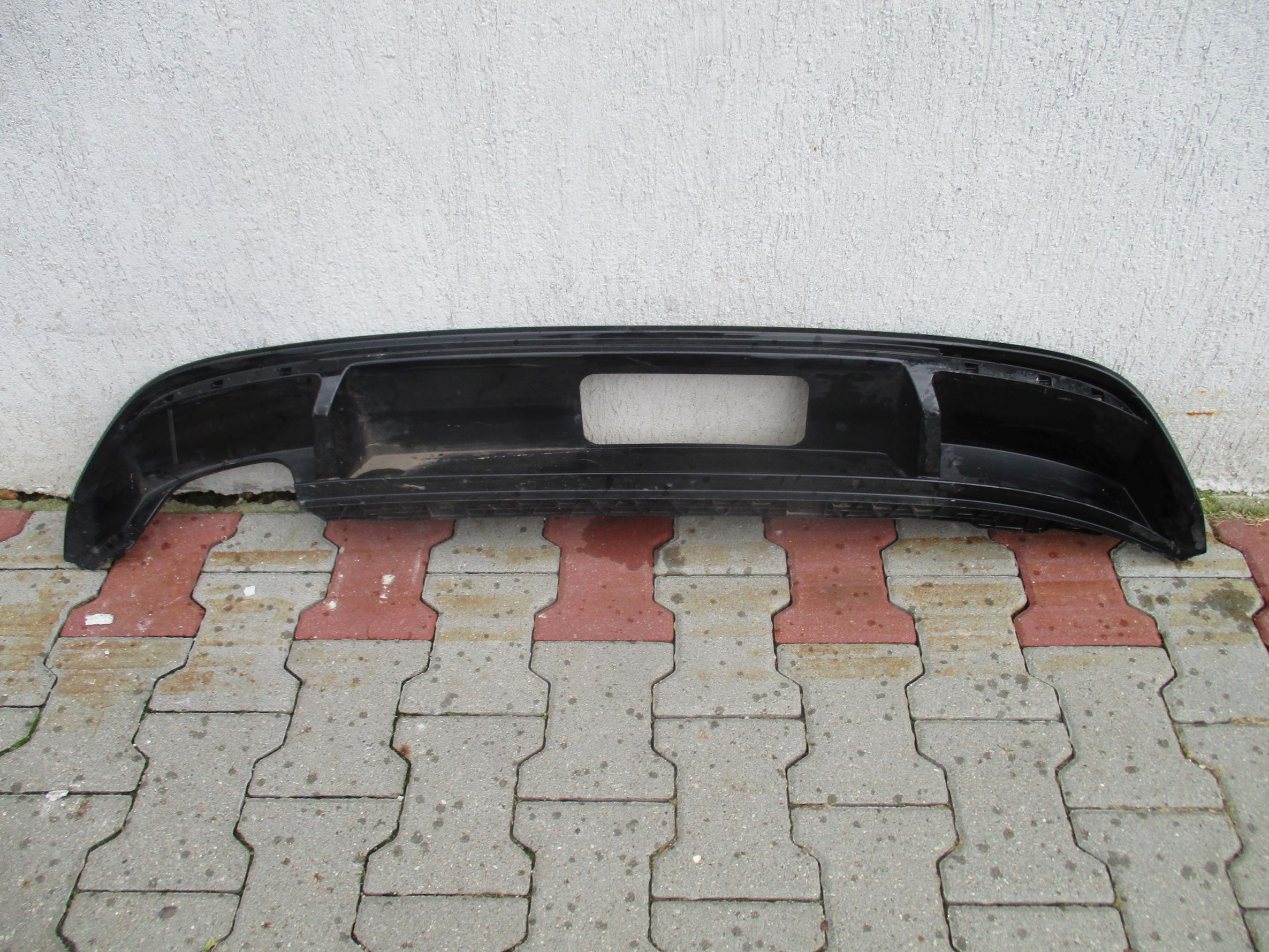 ДИФУЗОР СПОЙЛЕР НИЗ БАМПЕРА VW GOLF VII УНІВЕРСАЛ 13-17 R-LINE ЗАД.