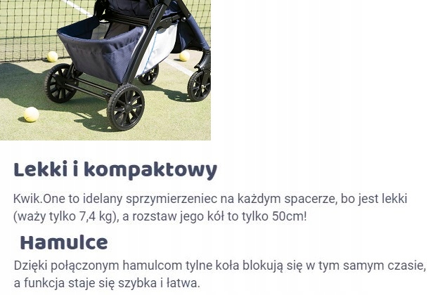 CHICCO - KWIK.ONE wózek spacerowy - praktyczny Liczba kół 4