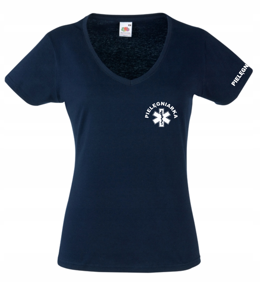 Koszulka PIELĘGNIARKA dekolt V roz S Rozmiar 36