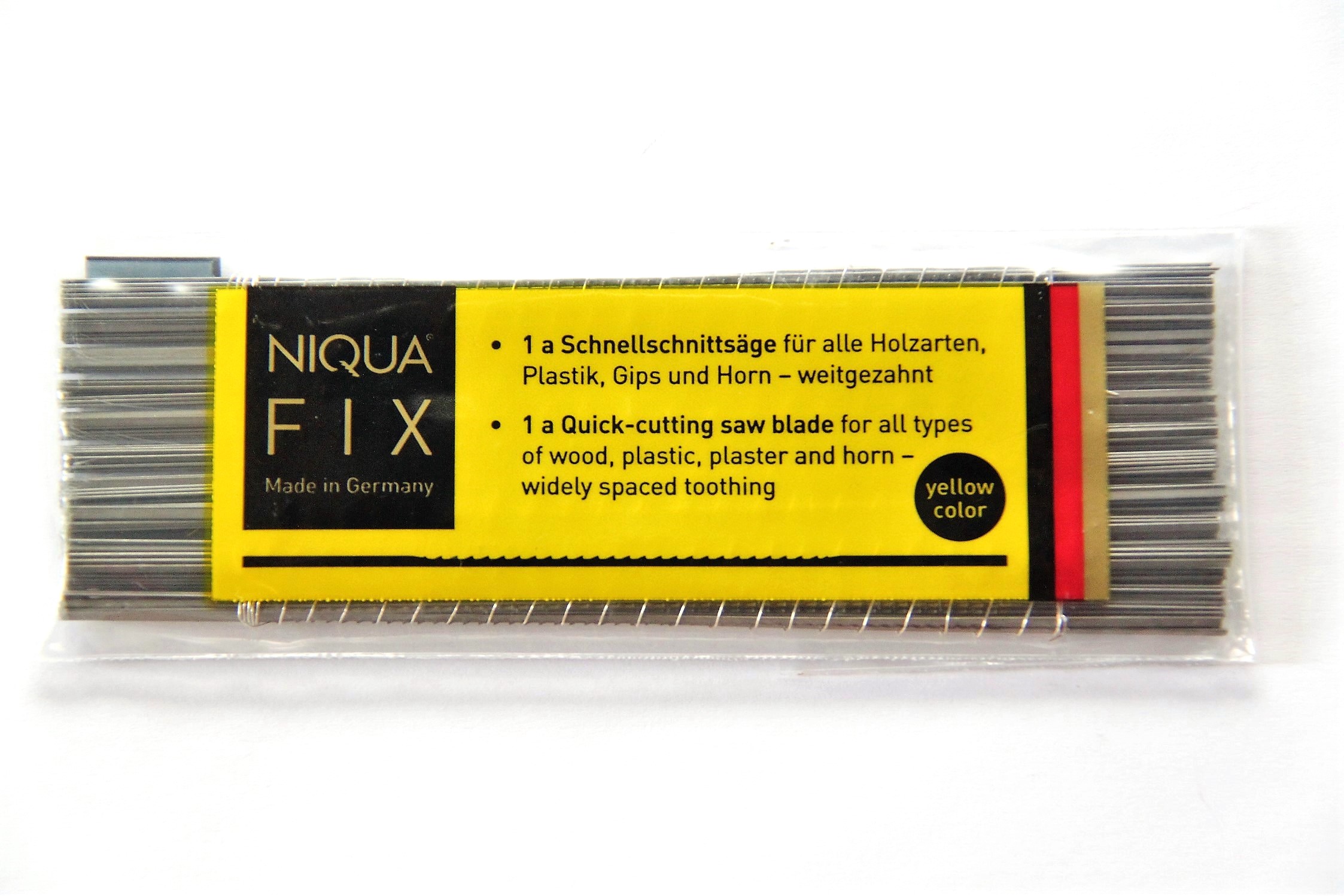 

Brzeszczoty włosowe Niqua Fix Yellow N0, 130 mm