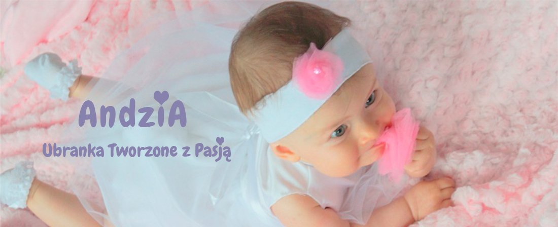 Komplet do CHRZTU 4 cz Ubranko ANDZIA 62 68 Długość sukienki 42 cm