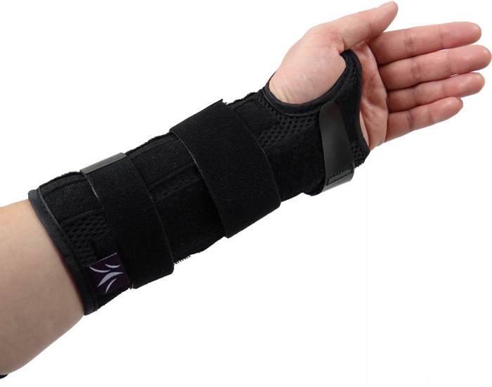STABILIZATOR nadgarstka SZYNĄ orteza NA RĘKĘ L lewa Marka Timago