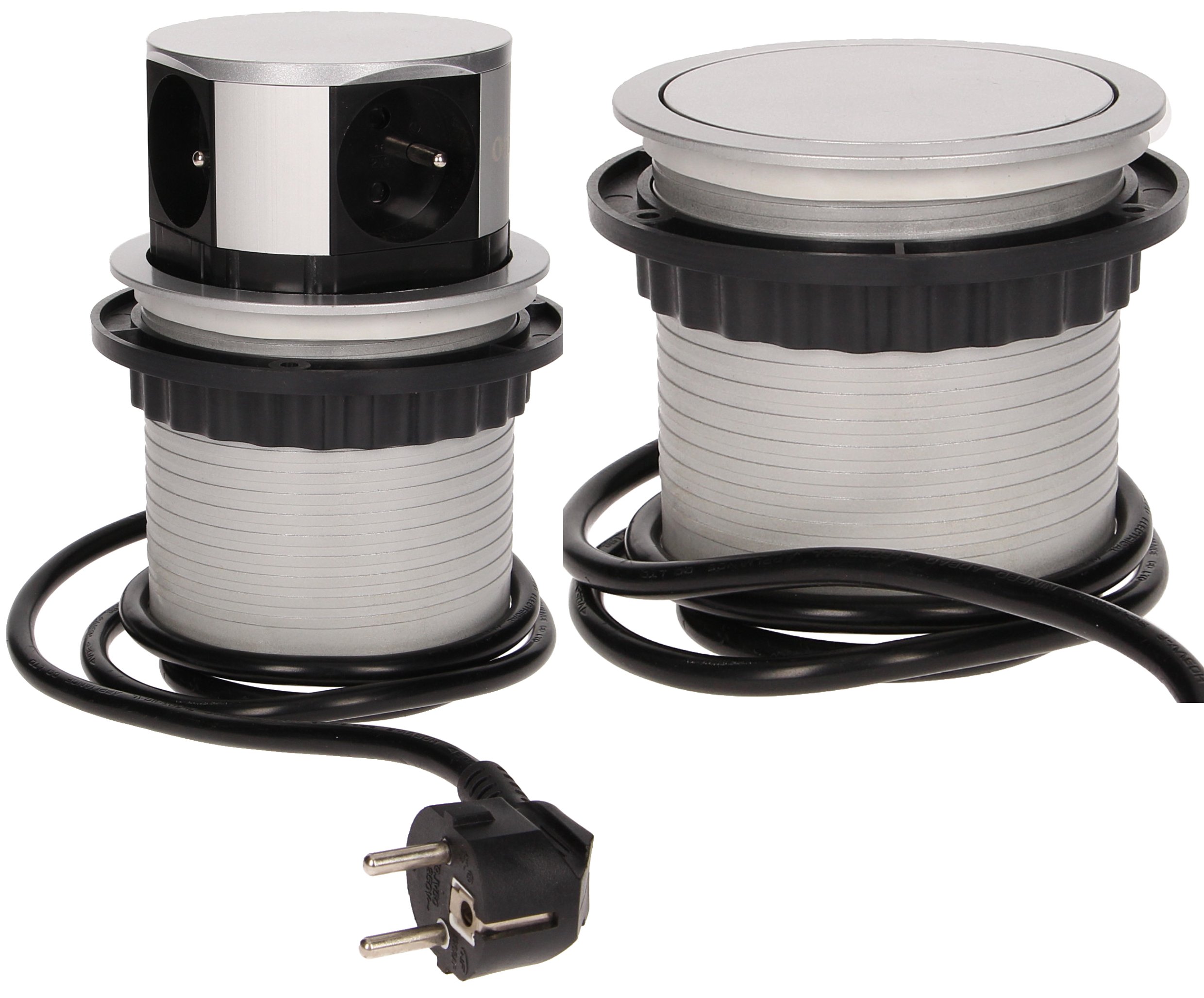 

Gniazdo Meblowe 4x250V Wysuwane Z Blatu OR-AE-1341