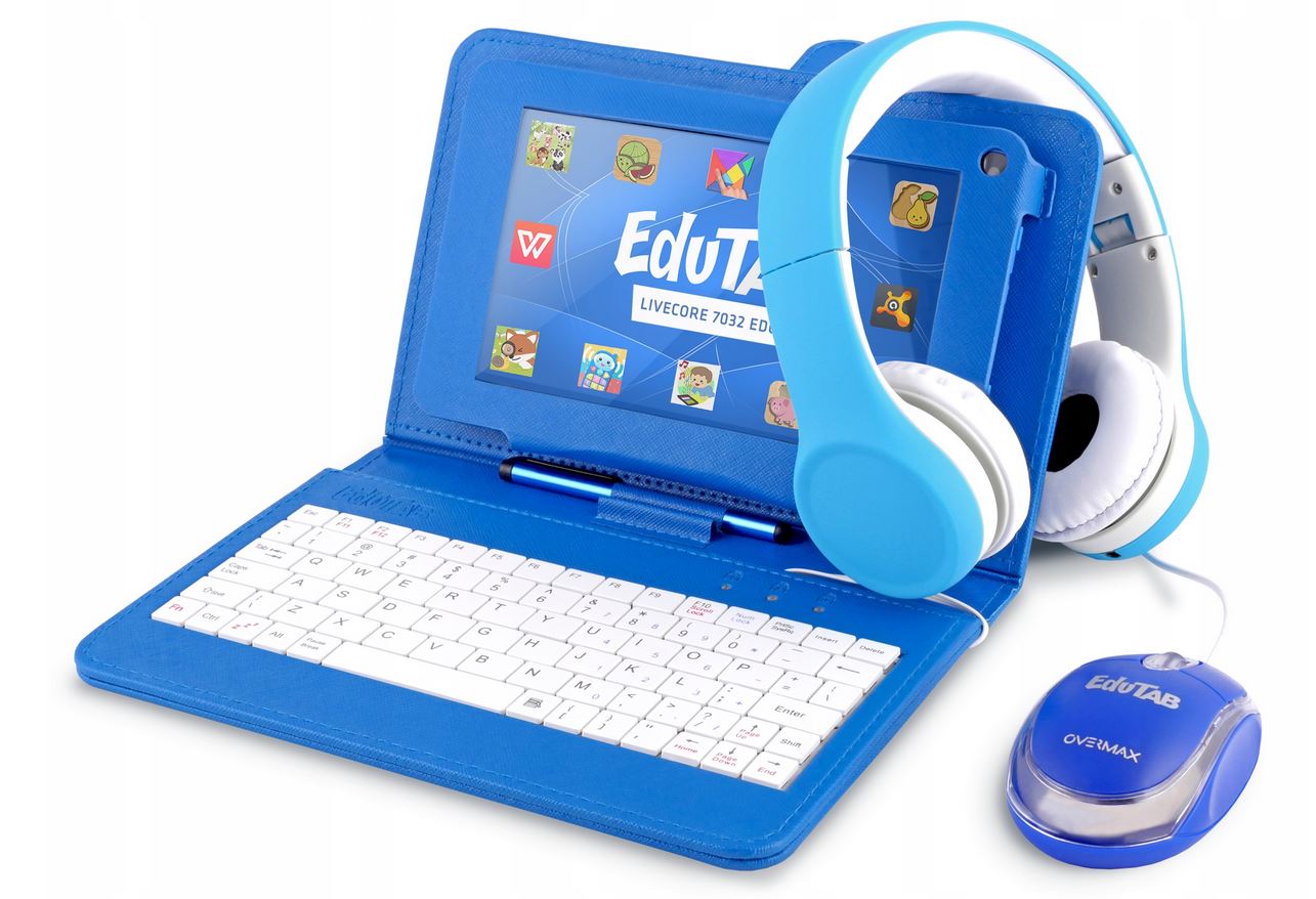 TABLET EDUKACYJNY DZIECI OVERMAX EDUTAB 3 PREZENT Waga (z opakowaniem) 1 kg