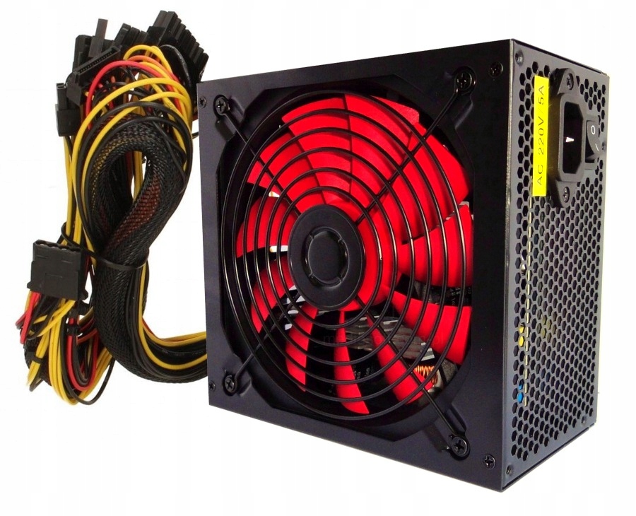 

Zasilacz 850Watt 80+ Pfc Gaming 14cm 2xPCI 4xSATA