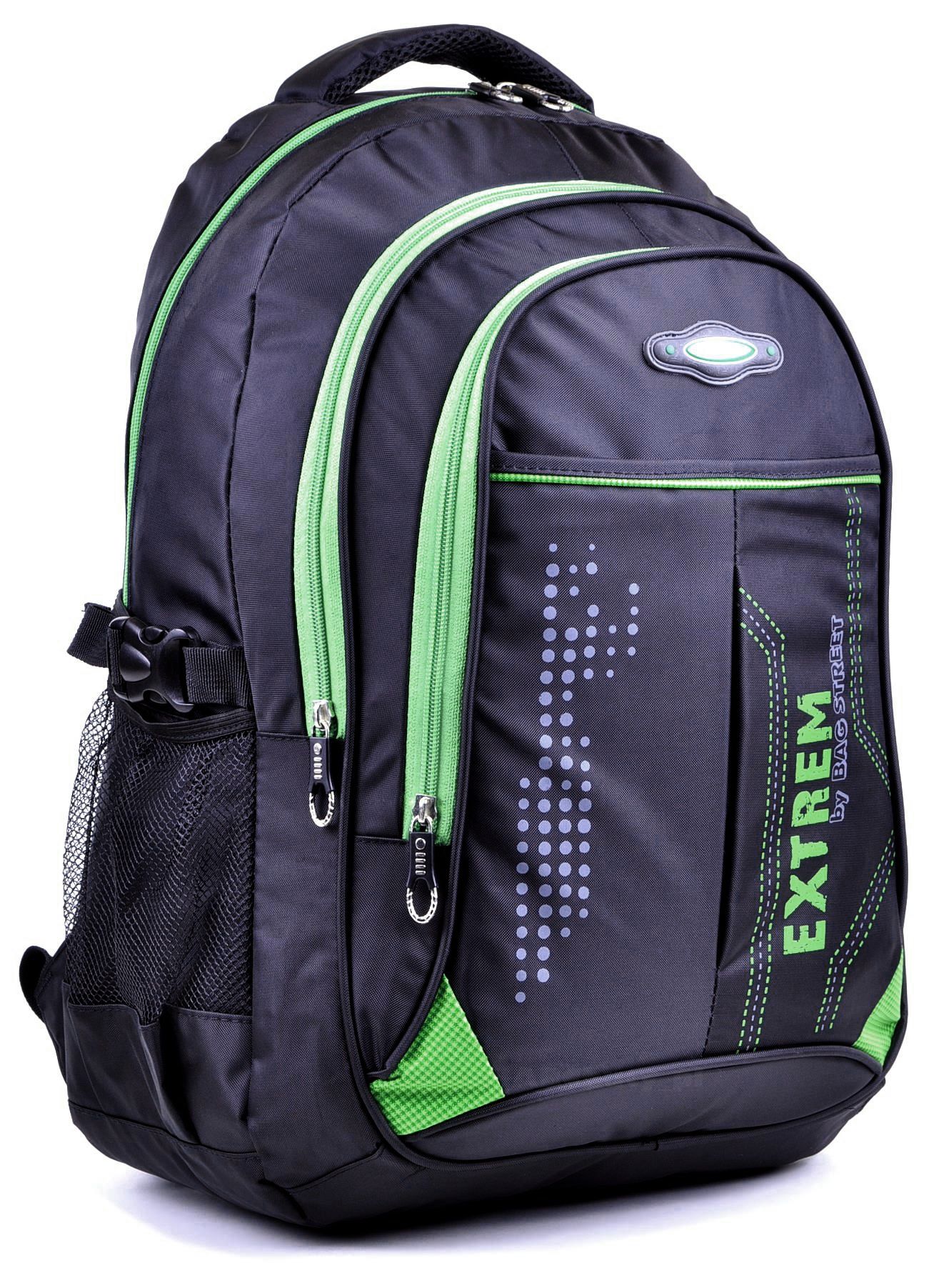 

G4-193 Zielony Plecak Pojemny Tornister Do Szkoły