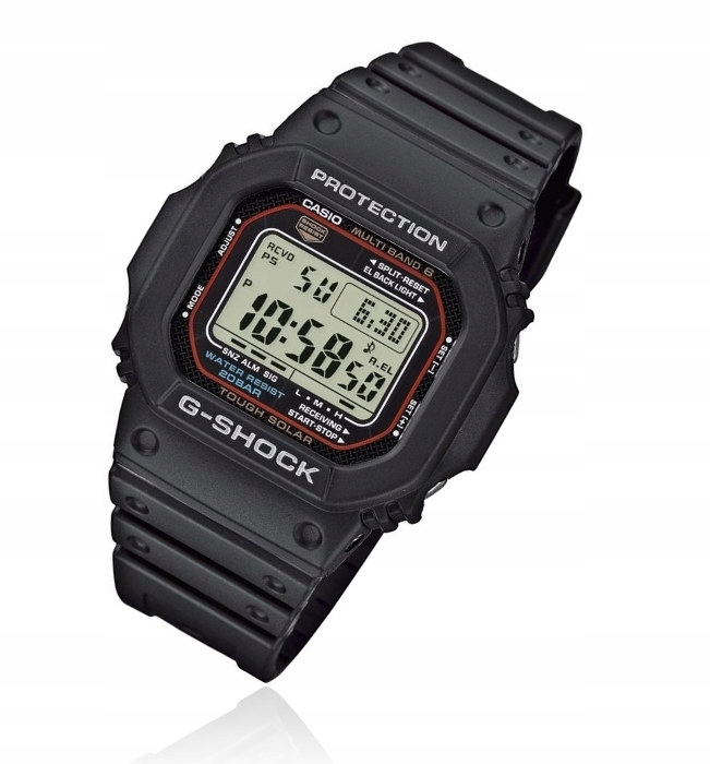 

Zegarek Casio G-shock GW-M5610-1ER solar wave